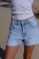 Picture of Denim shorts with rhinestones
