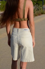 Εικόνα της Τζιν βερμούδα highwaist