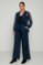 Picture of High-waisted, wide-leg printed satin pants