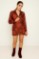 Picture of Silky touch loose shirt with semi-transparency