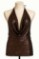 Picture of Sequined halter top with open back