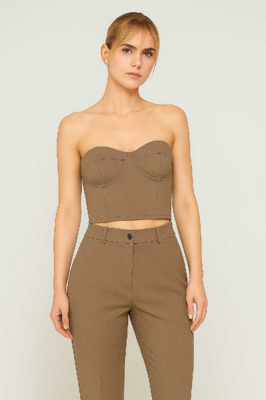 Picture of Strapless Top with Bustier