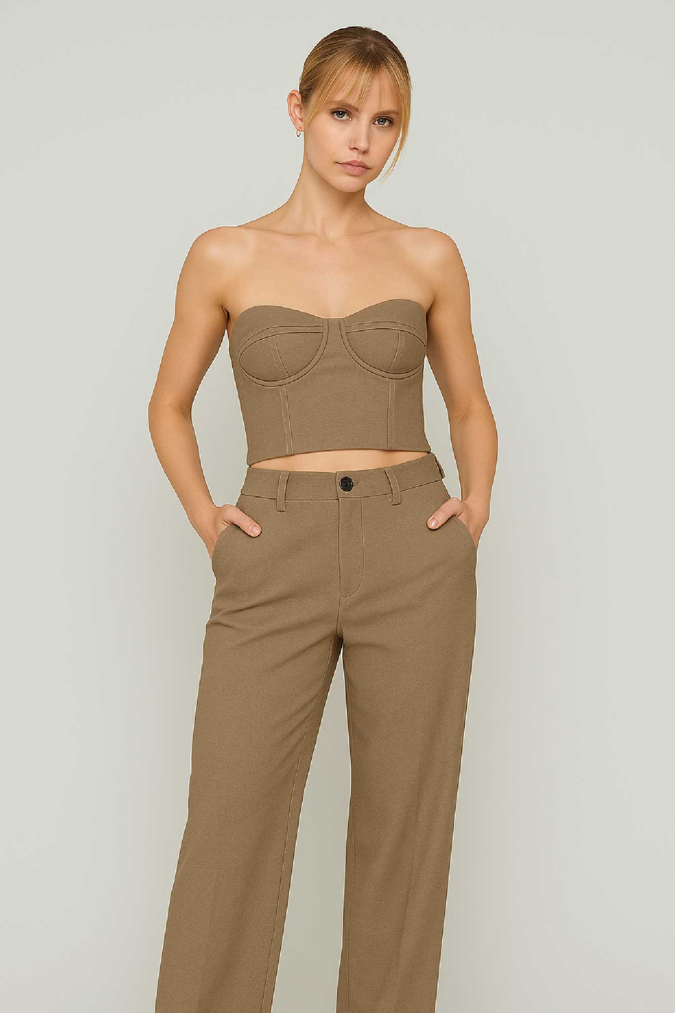 Picture of Strapless Top with Bustier