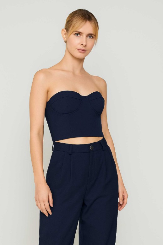 Picture of Strapless Top with Bustier