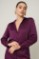 Picture of Satin shirt with elegant neckline