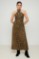 Picture of Printed maxi halter dress