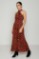 Picture of Printed maxi halter dress