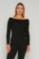 Picture of Essentians off-shoulder knitted top