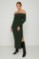 Picture of Essentians Off-Shoulder Knitted Dress