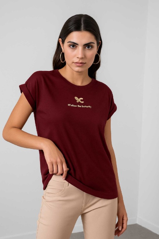 Picture of CENTO butterfly cotton T-shirt