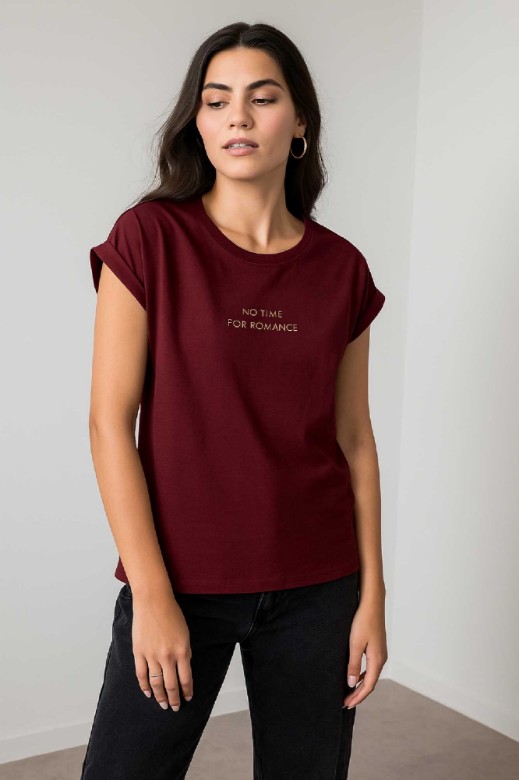 Picture of "NO TIME" cotton T-shirt