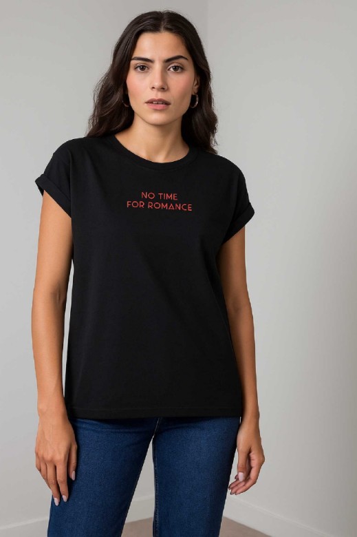 Picture of "NO TIME" cotton T-shirt