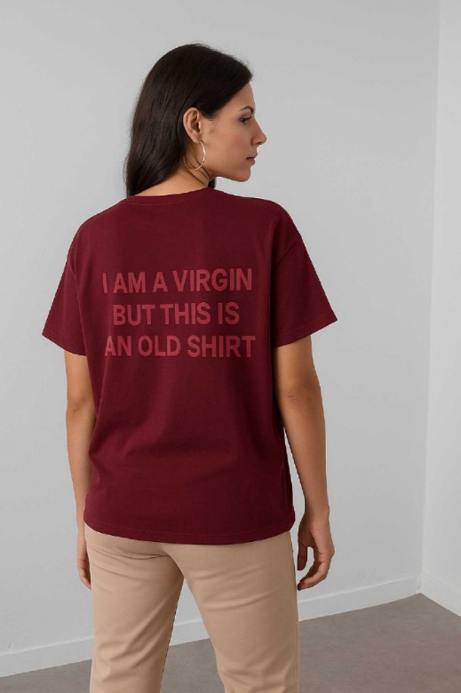 Picture of "VIRGIN" cotton T-shirt