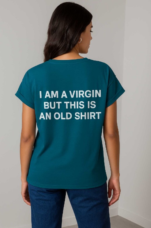 Picture of "VIRGIN" cotton T-shirt