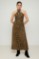 Picture of Printed maxi halter dress