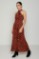 Picture of Printed maxi halter dress