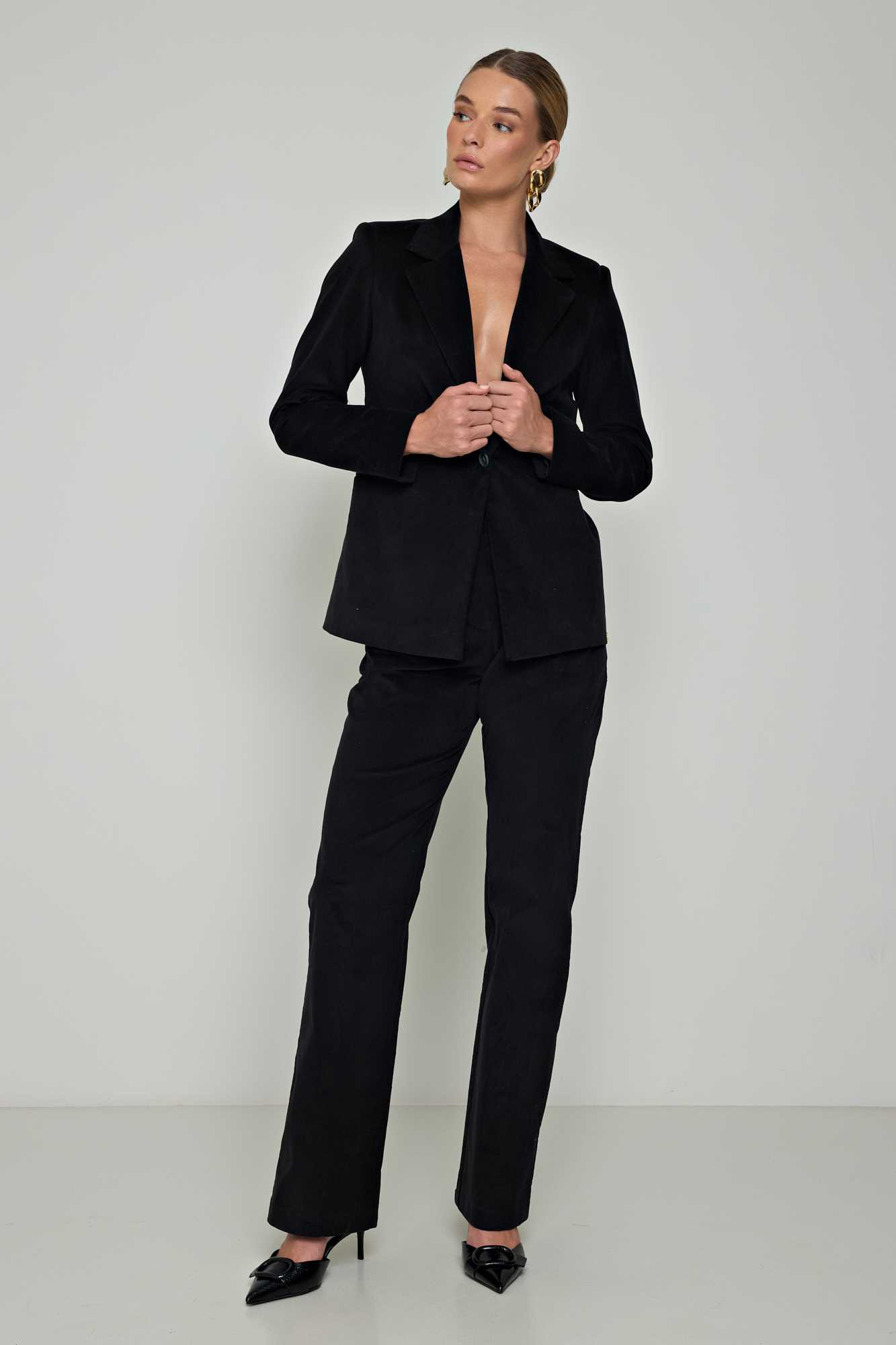 Εικόνα της Σακάκι slim velvet