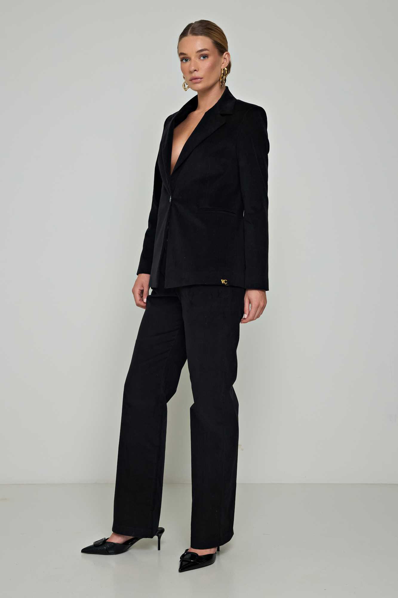 Εικόνα της Σακάκι slim velvet