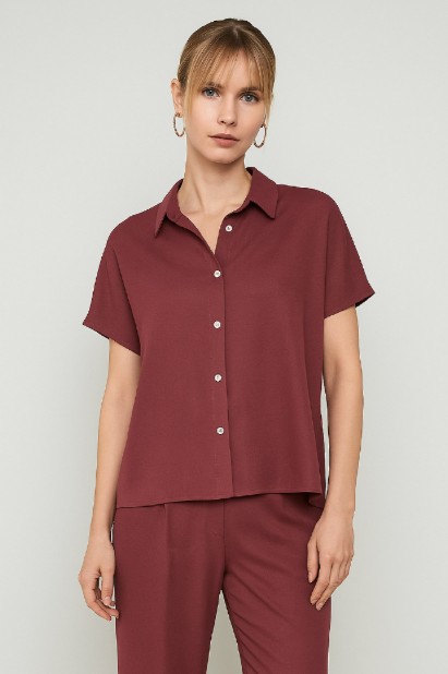 Picture of Short-sleeved shirt Lyocell Eco