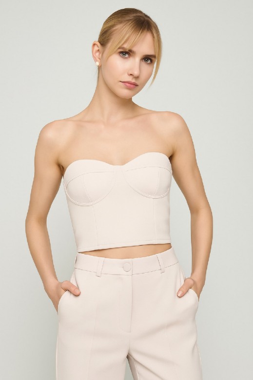 Picture of Strapless Top with Bustier