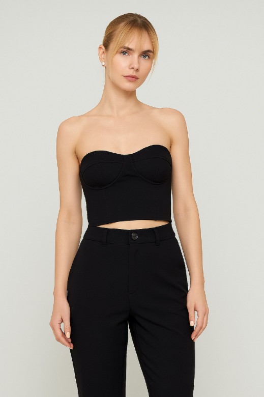 Picture of Strapless Top with Bustier