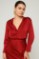 Picture of Satin shirt with elegant neckline