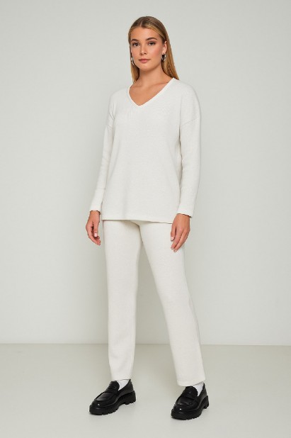 Picture of Essentials knitted V-neck top