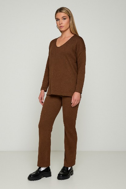 Picture of Essentials knitted V-neck top