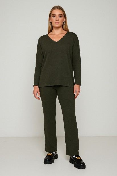 Picture of Essentials knitted V-neck top