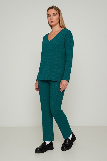 Picture of Essentials knitted V-neck top