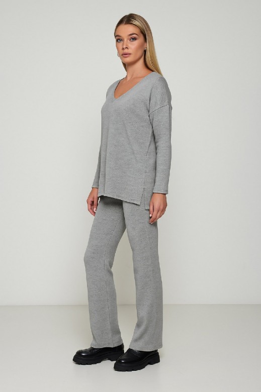 Picture of Essentials knitted V-neck top