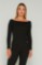Picture of Essentians off-shoulder knitted top