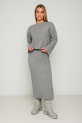 Picture of Essentians long-sleeved knitted blouse
