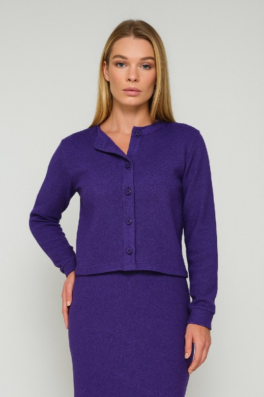 Picture of Essentians knitted cardigan with buttons