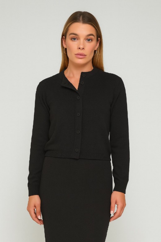 Picture of Essentians knitted cardigan with buttons