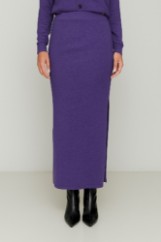 Picture of Essentians knitted skirt with slit