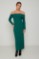Εικόνα της Φόρεμα πλεκτό essentials Off-Shoulder