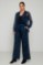 Picture of High-waisted, wide-leg printed satin pants