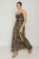Picture of Maxi dress with slit and thin straps