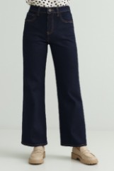 Picture of High-Waisted Flared Cropped Jeans