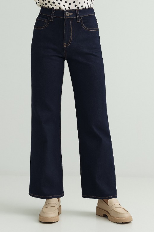 Picture of High-Waisted Flared Cropped Jeans