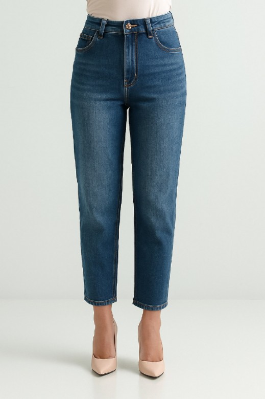 Picture of High-Waisted Cigarette Jeans