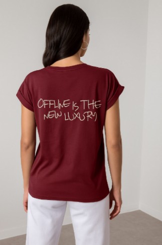Picture of "OFFLINE" cotton T-shirt