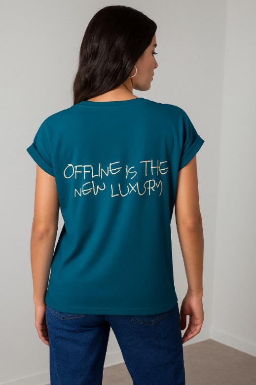 Picture of "OFFLINE" cotton T-shirt