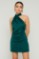 Picture of Premium satin mini dress with scarf