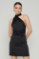 Picture of Premium satin mini dress with scarf