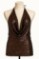 Picture of Sequined halter top with open back