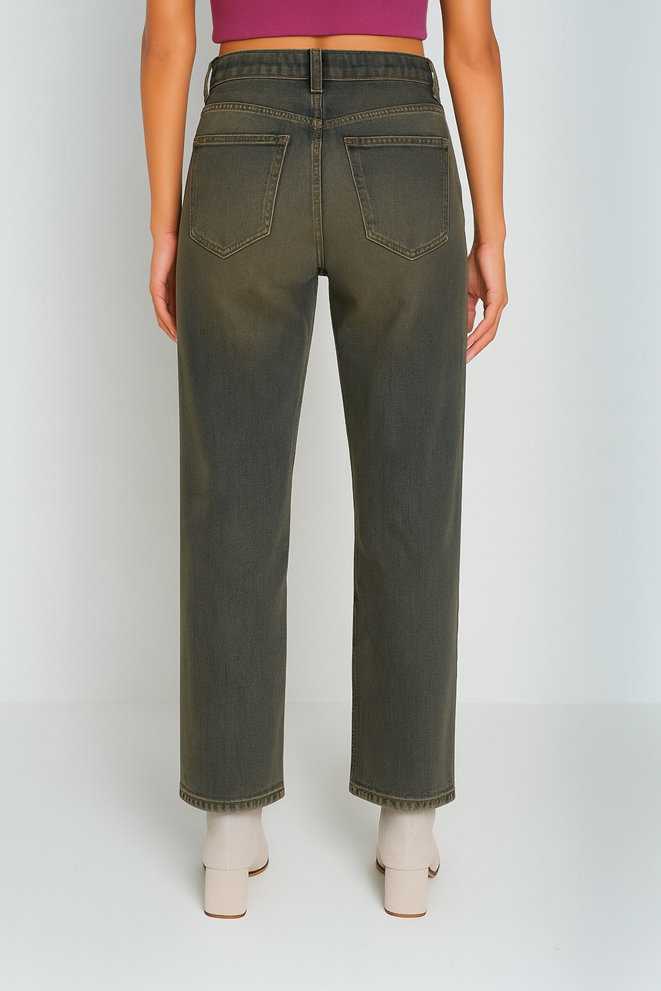 Picture of Straight fit dirty jeans