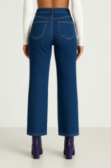 Picture of Jeans with vertical seams on the front for a stylish effect
