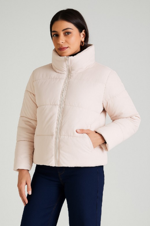 Picture of B Women's short jacket with a high collar